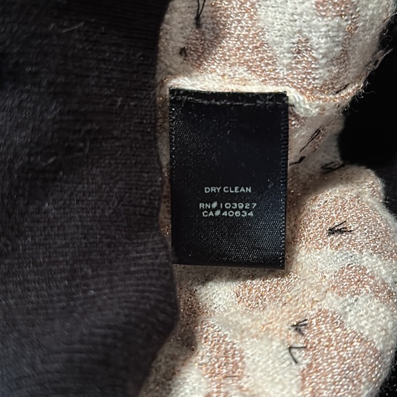 Marc by Marc Jacobs Sequin Leopard Print Sweater Size M - Picture 8 of 9